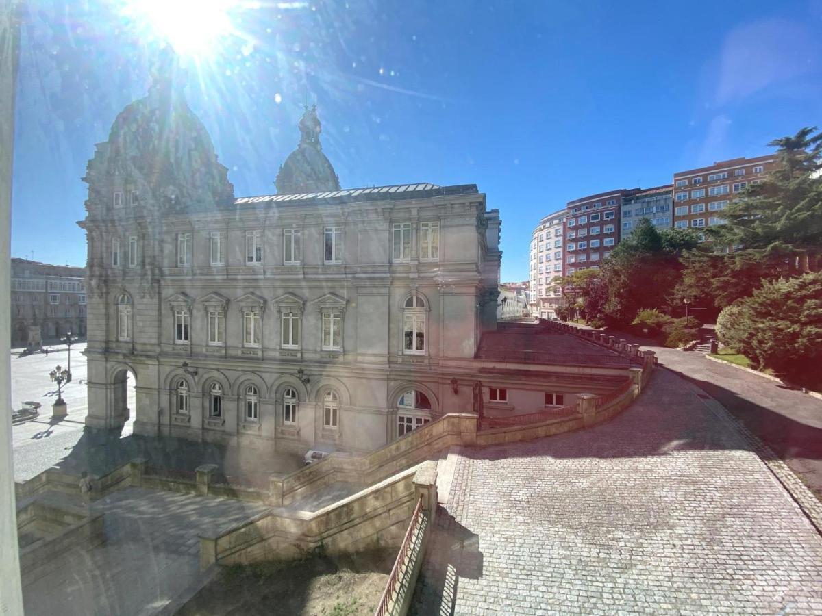 拉科鲁尼亚Housingcoruna Maria Pita公寓 外观 照片